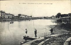 CPA Peche Gray Les plaisirs de la peche 