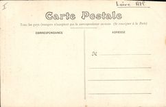 Vintage Postcard Dead Cathedral Nantes Tomb of François II duke of Brittany justice