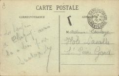 CPA Sante Militaria Chagny Hopital temporaire