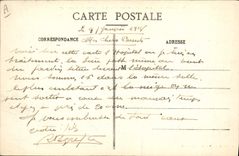 Postal Salud Militaria Beaugency Antiguo convento de las Ursulinas Hospital temporal 47