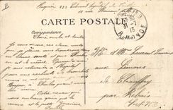 Postal Salud Militaria París Hospital militar del Panteón el mecanotherapie