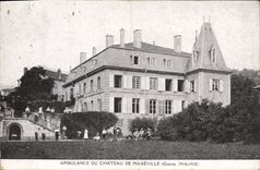 Postal Salud Militaria Ambulancia del castillo de Maxeville