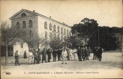 CPA Sante Militaria Saint Mandrier L'hopital maritime Batiment Saint Flavien