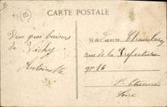 CPA Sante Militaria Vichy Hotel de Bade et Notre Dame Hopital Temporaire 50