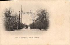 CPA Sante Militaria Camp de Chalons Hopital militaire