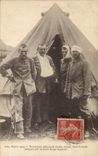 CPA Sante Militaria Prisonniers allemands blesses soignes dans le camp francais par la Croix rouge Anglaise
