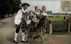 CPA Fantaisie Enfant Bebe 