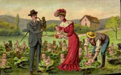 CPA Fantaisie Enfant Bebe 