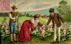 CPA Fantaisie Enfant Bebe 