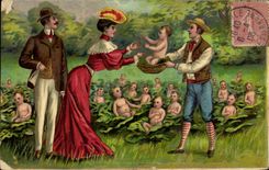 CPA Fantaisie Enfant Bebe 