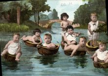 CPA Fantaisie Enfant Bebe 