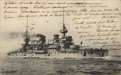 CPA Bateau Gaulois Cuirasse a tourelles 