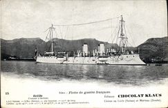 CPA Bateau Gaulois Cuirasse a tourelles 