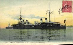 CPA Bateau La Gloire Croiseur Cuirasse 