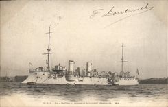 Vintage Postcard Boat Galileo Cruiser scout of squadron