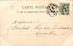 Vintage Postcard Boat Galileo Cruiser scout of squadron