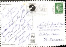 Postal Claude Francois