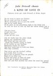 CPM Julei Driscoll A kind of love in 