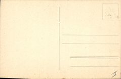 Postal Folclore Alsacia De Lorena en traje nacional