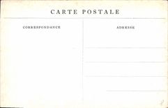 Postal Folclore Alsacia en Alsacia por Georges Scott Le el verdadero plebiscito