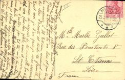 CPA Folklore Alsace Alsacienne et Lorraine