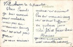 Vintage Postcard Folklore Alsace Elsasserinnen