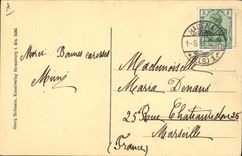 CPA Folklore Alsace Alsacienne 