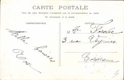 Vintage Postcard Alsace Folklore the Alsatian Wheel Child