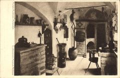 CPA Folklore Alsace Musee alsacien Pharmacie 