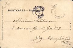 CPA Folklore Alsace Lorraine et Alsacienne 