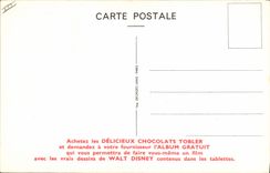 CPA Fantaisie Walt Disney Tobler Michel Ours