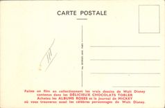 CPA Fantaisie Walt Disney Tobler Le roi