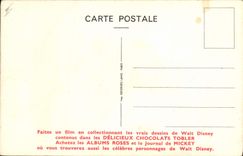 CPA Fantaisie Walt Disney Tobler Frere lapin