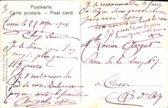 CPA Fantaisie Orientalisme Tunis et la grande mosquee