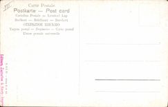 CPA Fantaisie Orientalisme Scene de rue Ane Mule 