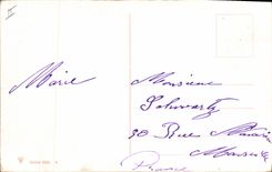 CPA Fantaisie Orientalisme Lady smoking Hashash 