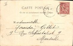 Vintage Postcard Imagination Old women songs the Mother Michel