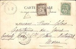 Postal Fantasia Viejas canciones Fanfan el Tulipán