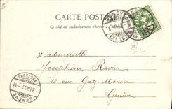 CPA Fantaisie Vieilles chansons Fanfan la Tulipe