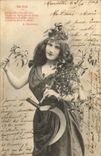 Vintage Postcard Imagination Woman the GUI