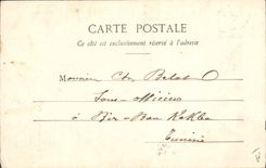 Vintage Postcard Imagination Specialities of country Rillettes of Turns