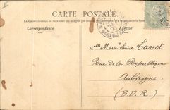 Vintage Postcard Imagination Woman Heart of artichoke