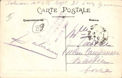 Postal Pesca Pecador Paisajes de Yonne Nuestras pequeñas pasiones la pesca