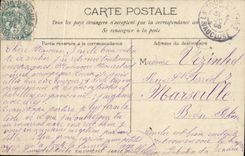 Postal Pesca Pecador Niños una salida de pesca