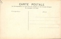 Postal Pesca Pecador Paisaje bajo madera