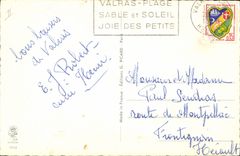 Postal Pesca Pecador Ilustrador Jean Caperuza Gendarme Guardia Pesca