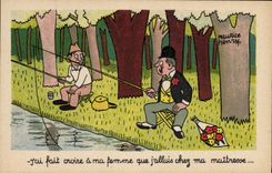CPA Peche Pecheur 