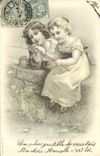 CPA Peche Pecheur Enfants