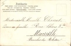 Postal Pesca Pecador Niños