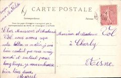 Postal Pesca Pecador Folclore